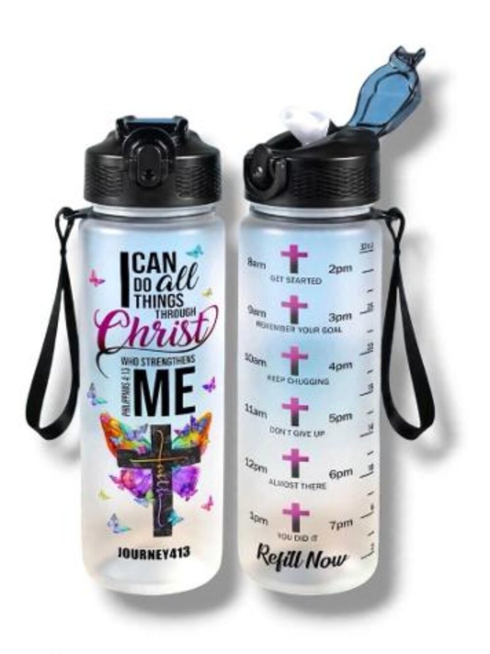 NWT - Butterfly I Can Do All Things Through Christ - JOURNEY413